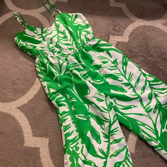 Lilly Pulitzer palm leaf jumpsuit - Picture 4 of 8